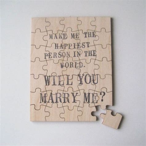 custom wooden puzzle with your personalized message by palomasnest 44 00 marriage proposals