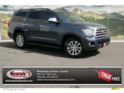 2010 Slate Gray Metallic Toyota Sequoia Limited 4wd 78697979