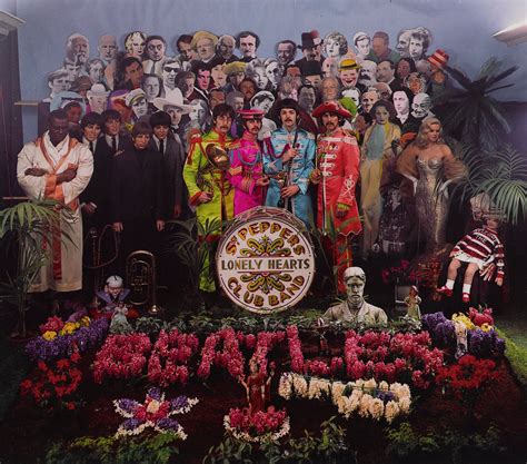 Original High Resolution Photograph Used As Cover For Sgt Peppers