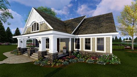 House Plan 42618 Bungalow Cottage Craftsman Traditional Plan With