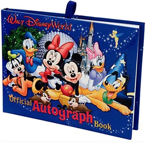 Walt Disney World Exclusive Official Autograph Book Uk