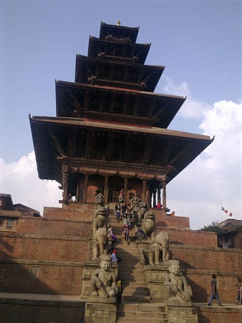 Nyatapola Temple Bhadgaon Bhaktapur Nepal
