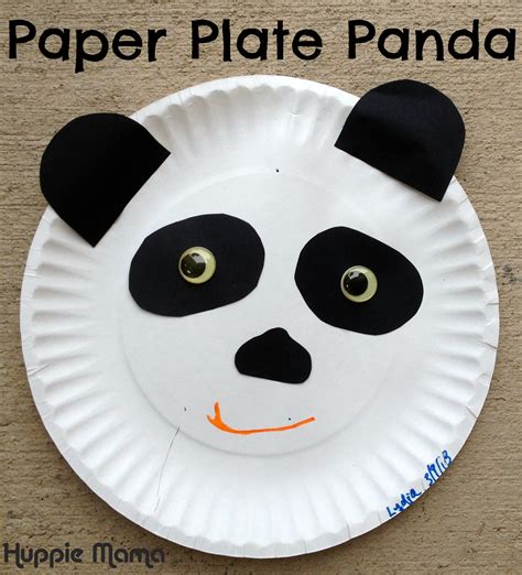Paper Plate Panda Zoo Animals Preschool Crafts Zoo Crafts Zoo