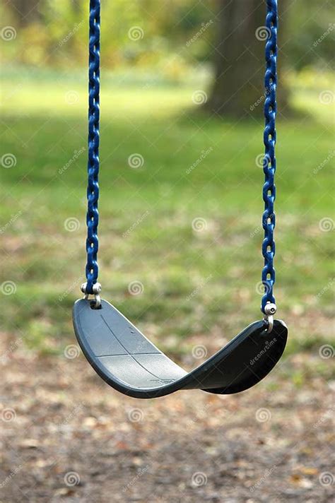 Empty Swing Stock Photo Image Of Grief Swing Motionless 3847576