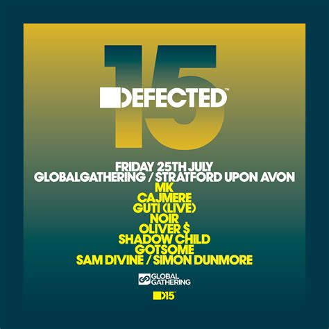 Defected Hits Globalgathering Defected Records™ House Music All Life Long