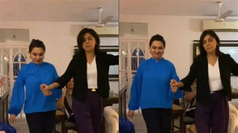 Neetu Kapoor Gives Alia Bhatt Run For Her Money As She Performs High Octane Naatu Naatu Watch