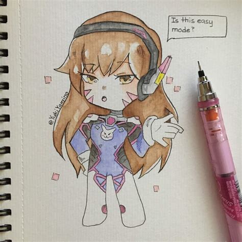 Overwatch Dva Drawing At Explore Collection Of