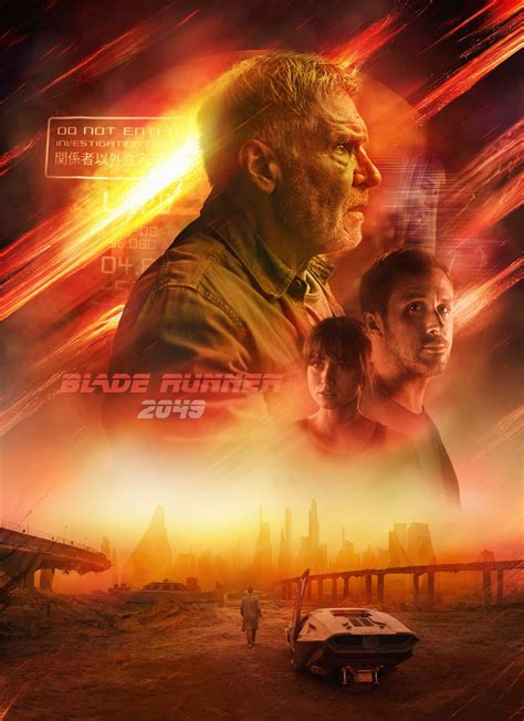 With ryan gosling, dave bautista, robin wright, mark arnold. Blade Runner 2049 Poster - Jeremy Bonwick