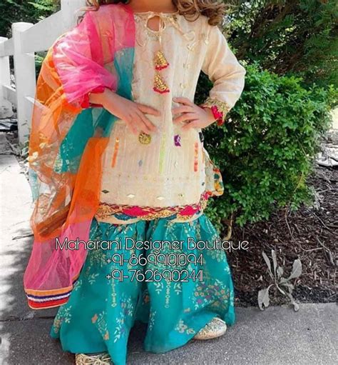 Sharara Suits For Baby Girl Maharani Designer Boutique