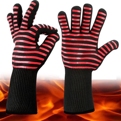 Buy 1 Pairs Oven Mitts Baking Gloves Kitchen Barbecue