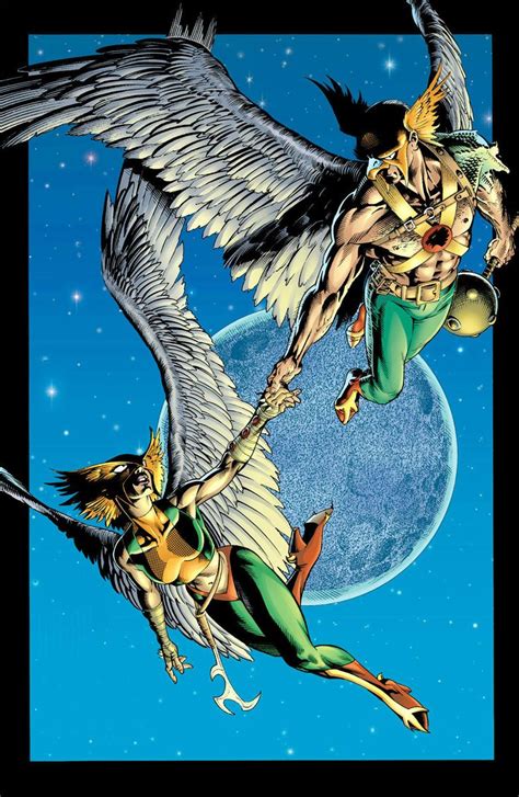 Hawkman And Hawkgirl By Rags Morales With Images Hawkgirl Hawkman
