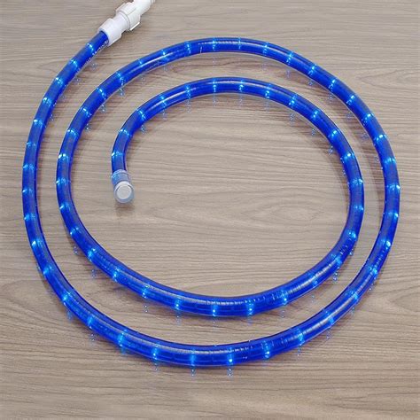 Custom Blue Rope Light Kit 120v 12 Novelty Lights