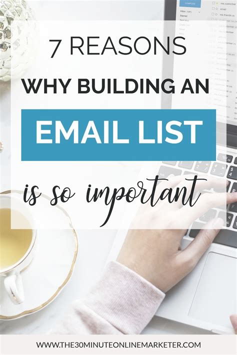 Why do you need an email list? | Email list building strategies, Email marketing lists, Email 