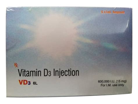 Vitamin D3 Injection 61ml At Rs 15unit In Vadodara Id 23037533433