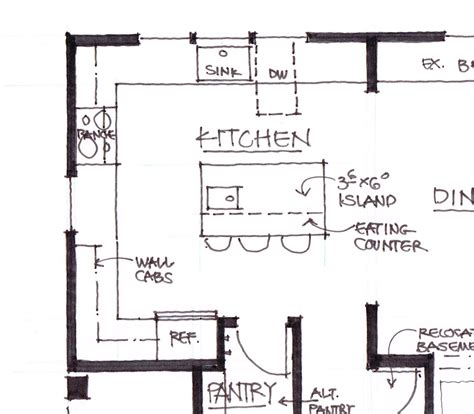 Small Kitchen Floor Plan With Dimensions