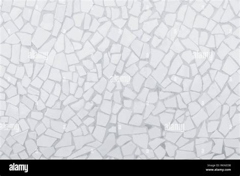 Broken Tiles Mosaic Seamless Pattern White And Grey The Tile Wall High