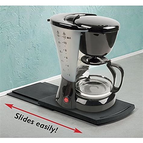 Sliding Coffee And Espresso Machine Parts Accessories Counter Tray