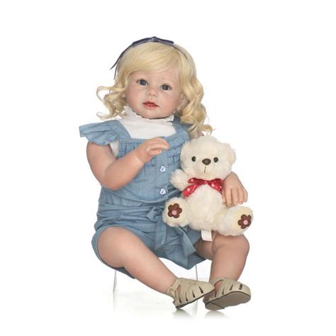 275 Inches Cheap Silicone Babies Reborn Baby Girl Dolls