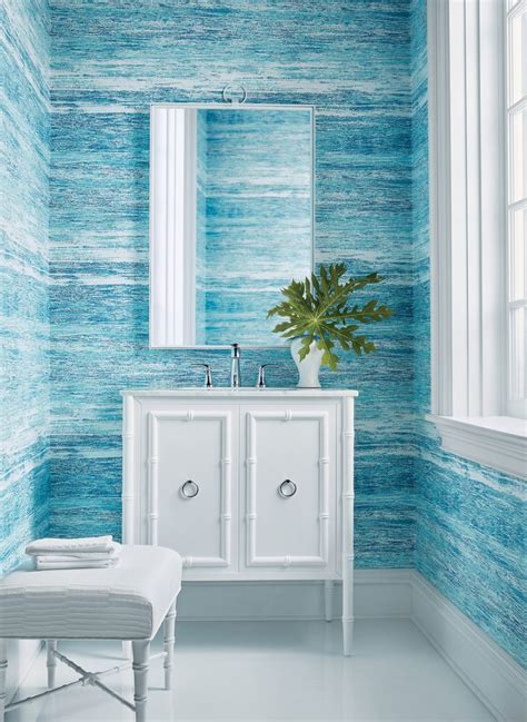 Modern Resource Bathroom Wallpaper Trends Coastal Bathroom Decor