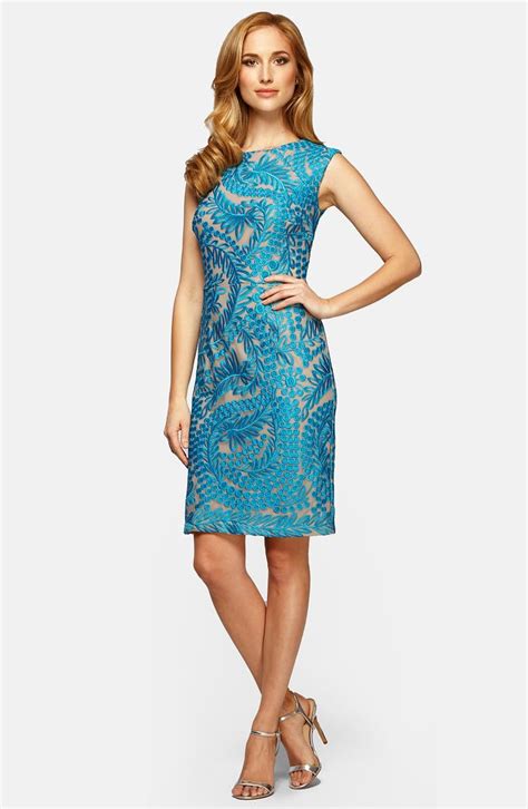 alex evenings embroidered sheath dress nordstrom