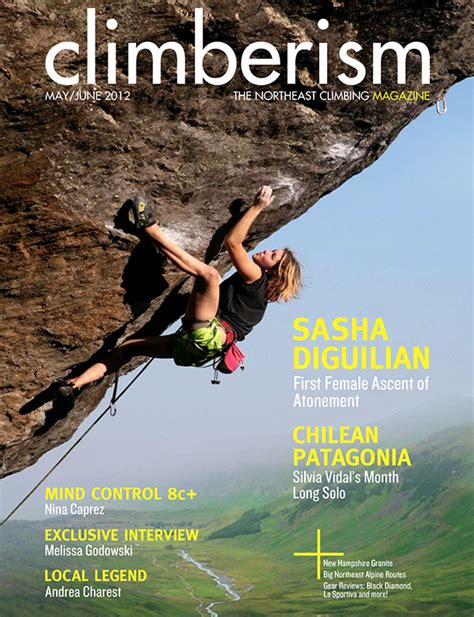 Climberism Rock Climbing Magazine Cover On Behance