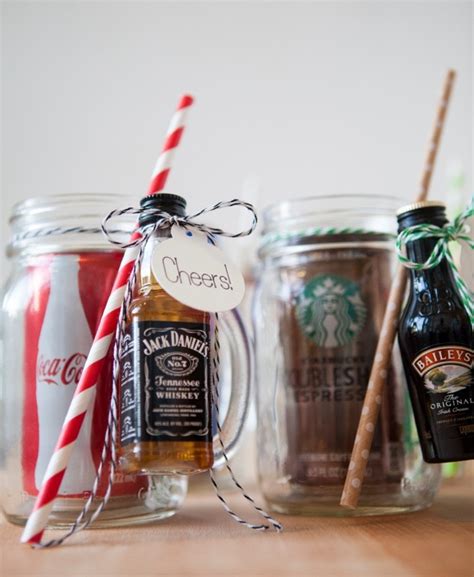 Mason jar gift ideas christmas. 20 DIY Cocktail Mason Jar Gift Ideas - Frugal Beautiful