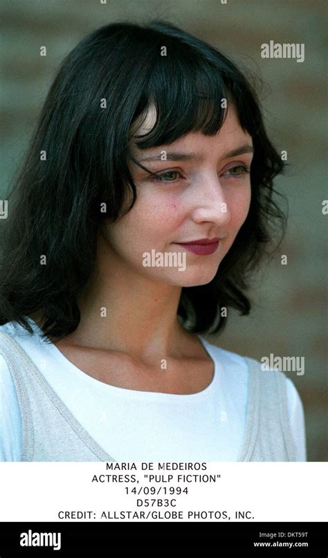 Maria De Medeiros Actress Pulp Fiction D B C Stock Photo Alamy