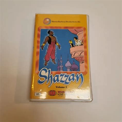 Shazzan 1967 Vol 2 Vhs Hanna Barbera Worldvision 1985 6 Episodes
