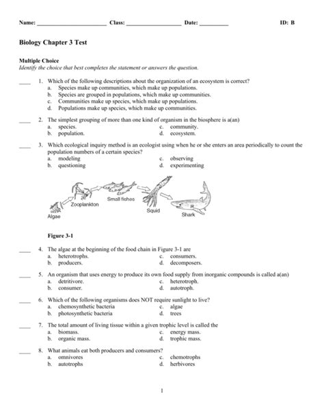 50 Biology Chapter 3 Standardized Test Prep Answers Rosanagharchie