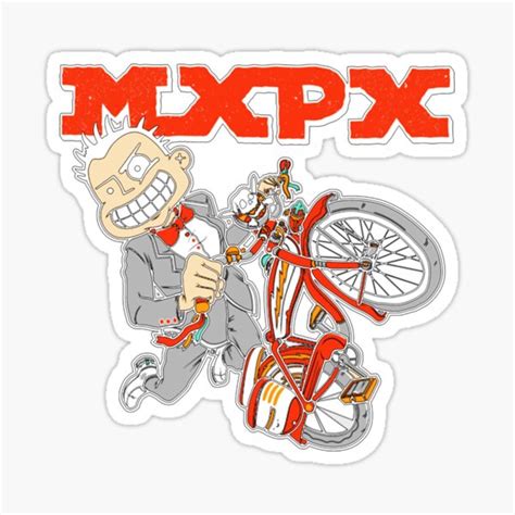 Mxpx American Pop Punk Band Sticker For Sale By Jdaverins Redbubble