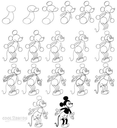 Speed Drawing Mickey Mouse Como Dibujar A Mickey Mouse Youtube Porn
