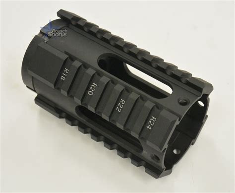 4 Inch Slotted Free Float Quad Rail Handguard Forend Pistol Length