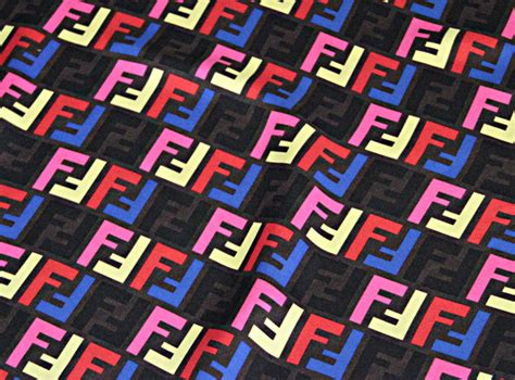 Fendi Wallpaper Pattern Textile Pink Woven Fabric Pattern 979192