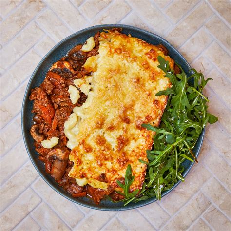 Macaroni Cheese Topped Ragù Bake Recipe Gousto