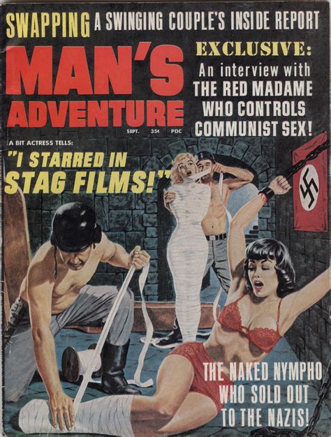 The Naked Nympho Who Sold Out To The Nazis Pulp Covers