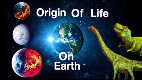 Origin Of Life On Earth Hindi Evolution Info Rex Youtube