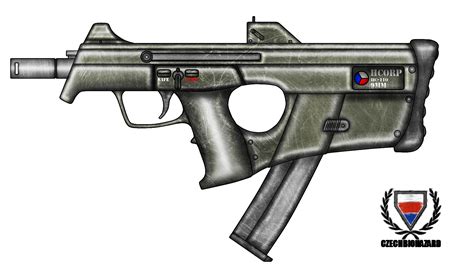 Fictional Firearm Hc 110 Submachine Gun By Czechbiohazard On Deviantart