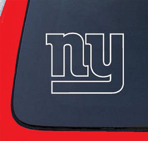 Buy New York Giants Vinyl Decal Car Truck Sticker In Fortson Georgia