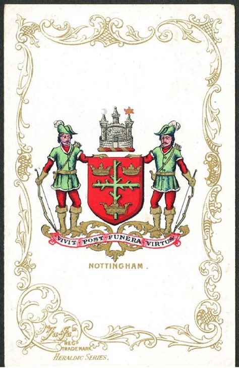 Coat Of Arms Crest Of Nottingham