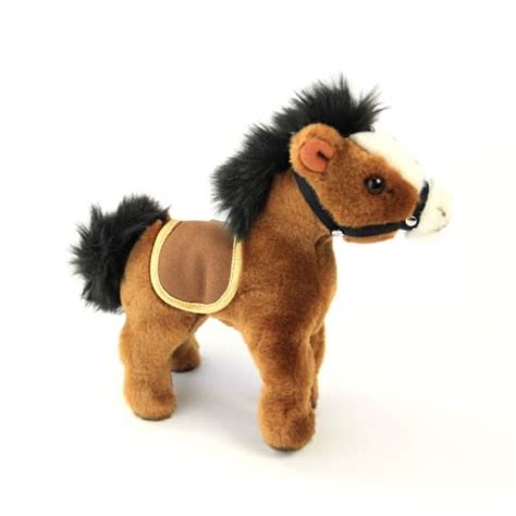 Little Brown Toy Horse Horse Toy Soft Toy Horse Horse Plush Toy