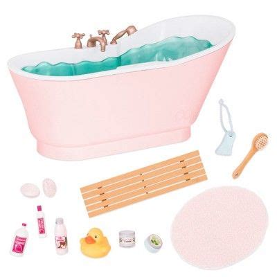 Our Generation Deluxe Bath Bubbles Tub Set With Sounds Target