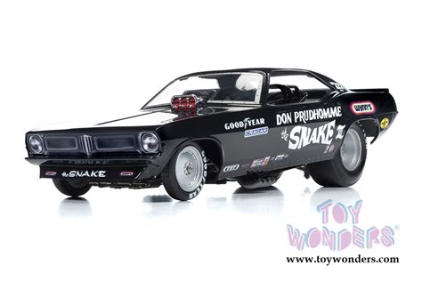 1973 Don Prudhomme The Snake Iii Plymouth Cuda Nhra Funny Car Aw1177 1