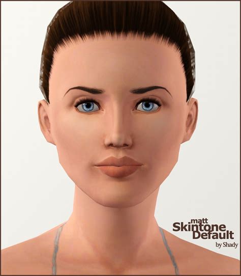 Sims Non Default Skin Sims Default Skin Replacement Fishhon