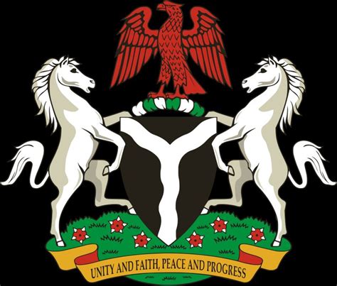 Nigeria Coat Of Arm Meaning What The 2 Horses Represent Designer