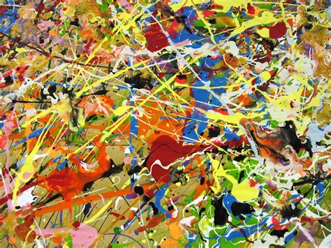 America Has Been Transformed Into A Pollock Painting Elbrookman