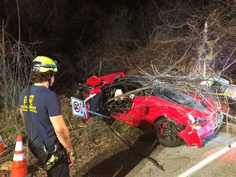 Ferrari 458 Speciale Totaled In A High Speed Crash In Texas The