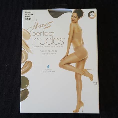 Hanes Accessories 32 Hanes Perfect Nudes Tummy Control Pantyhose