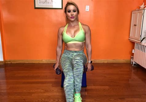 Position elbows with slight bend with palms facing together behind raise upper arms to sides until elbows are shoulder height. Benefits of Bent Over Rear Delt Raises | Adriana Albritton