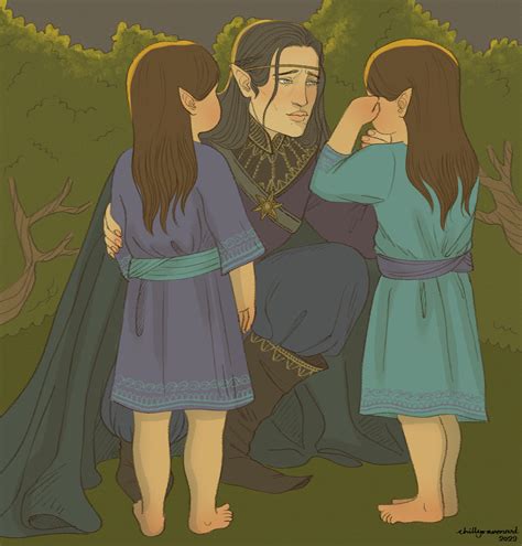 Maglor Taking Pity On Elrond And Elros By Chillyravenart On Deviantart