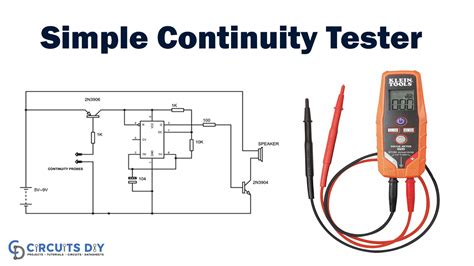 Continuity Tester Using 555 Timer Circuit Diagram Circuit Diagram